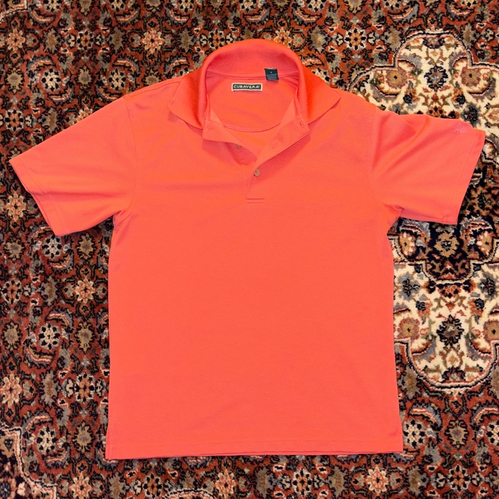 Cubavera Coral Polo Shirt